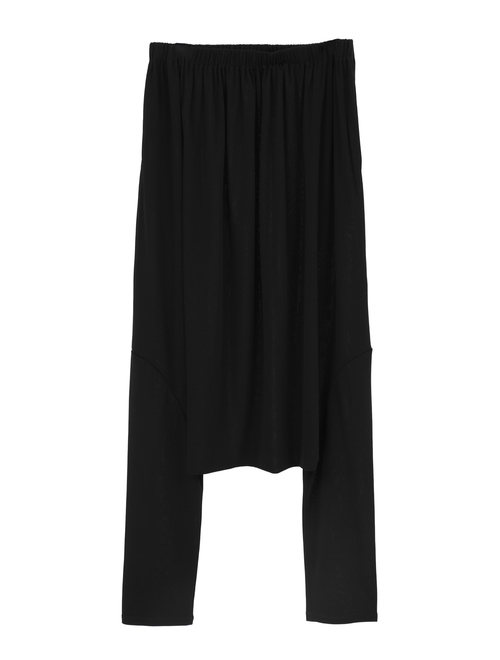 トリアセテートドライポンチレギンスパンツ