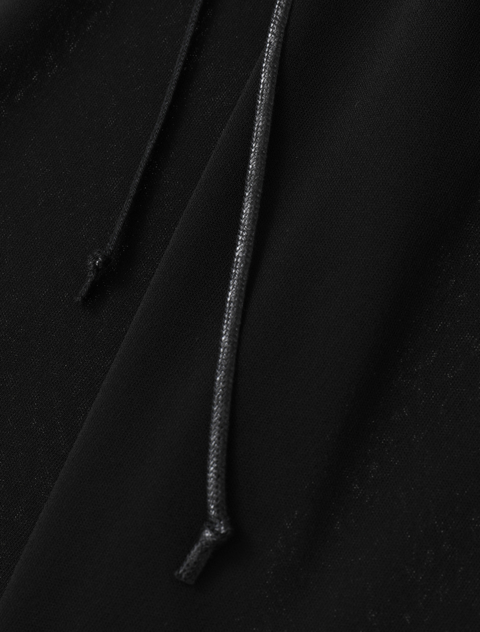 トリアセテートドライポンチレギンスパンツ 詳細画像 ブラック 8