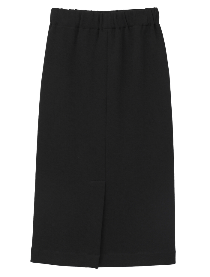 コットンナイロンダブルスウェットスカート 詳細画像 ブラック 2