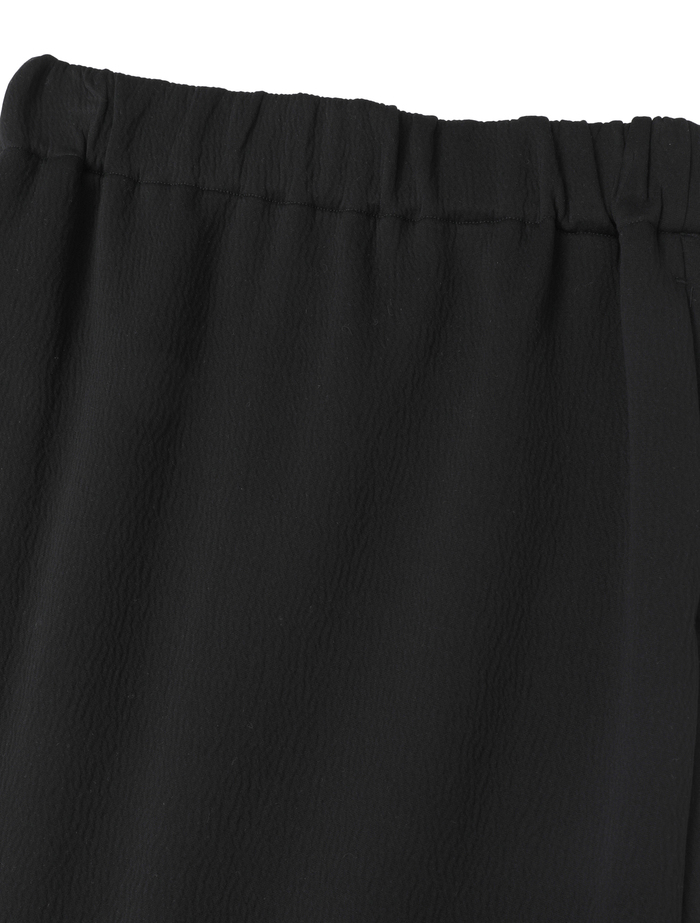 コットンナイロンダブルスウェットスカート 詳細画像 ブラック 3