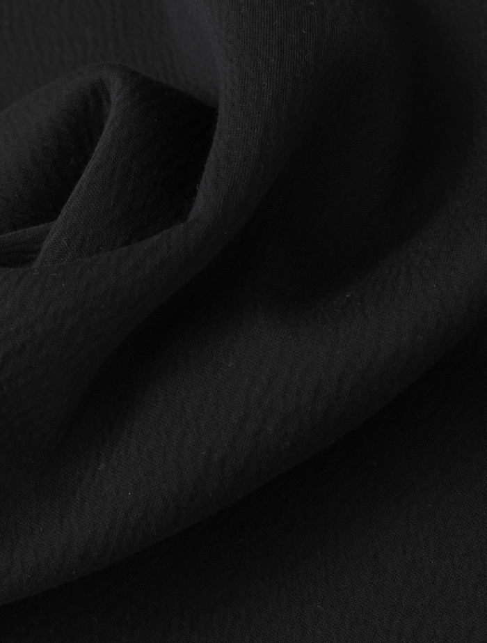 コットンナイロンダブルスウェットスカート 詳細画像 ブラック 8