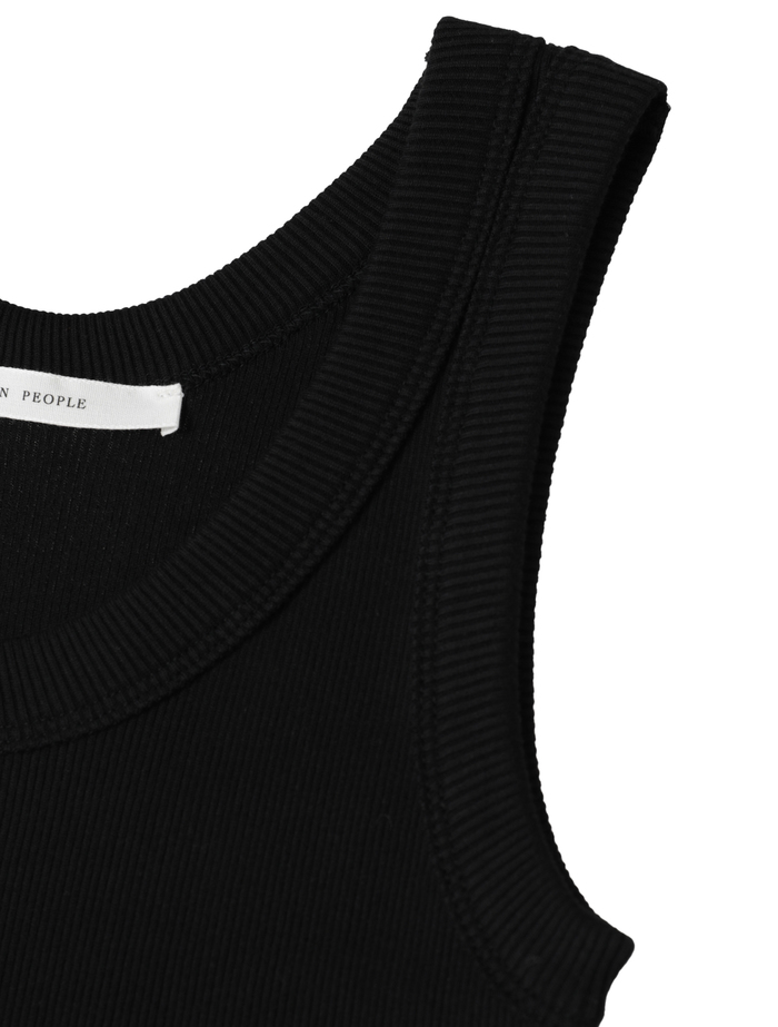 ギザコットンタンクトップ 詳細画像 ブラック 4