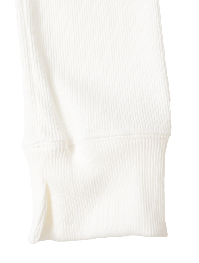 ギザコットンロングスリーブ Tシャツ 詳細画像 ホワイト 5