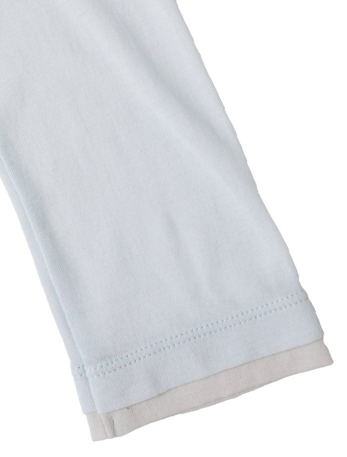 シア―ハイツイストフライスレイヤードトップス 詳細画像 サックス 8