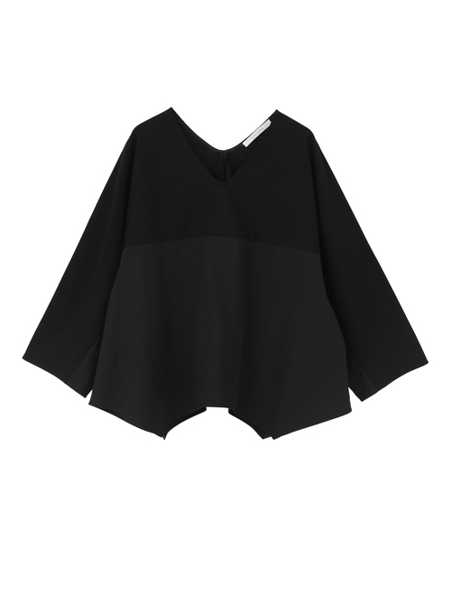 オーガニックヘビージャージー切り替えドルマンプルオーバー