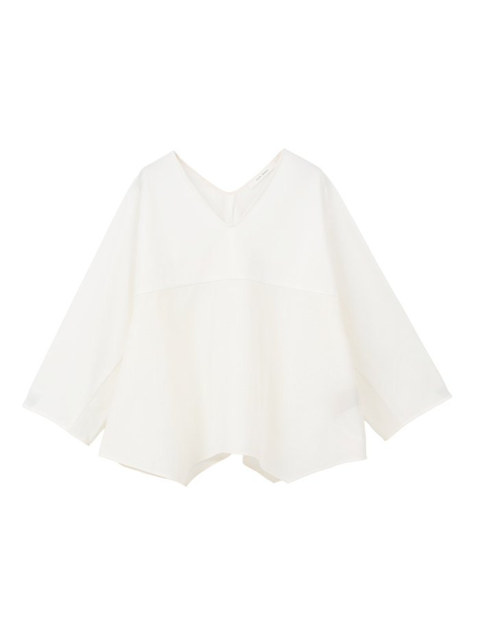 オーガニックヘビージャージー切り替えドルマンプルオーバー 詳細画像 ホワイト 1