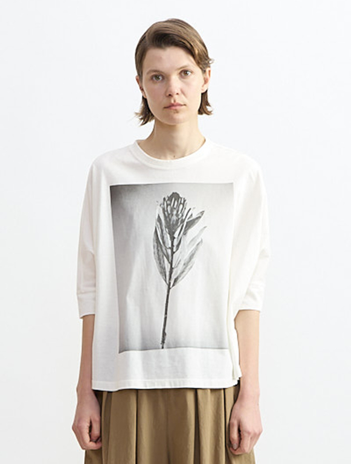 フォトプリントハーフスリーブT-シャツ 詳細画像 ホワイト 2