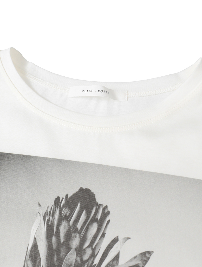 フォトプリントハーフスリーブT-シャツ 詳細画像 ホワイト 6