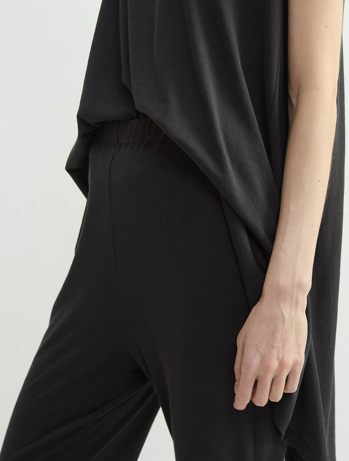 スーピマヘンプジャージーフレアチュニック 詳細画像 グレー 6