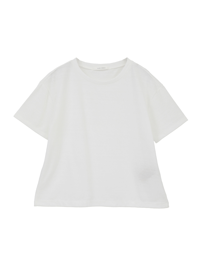 ムラ糸アーサー天竺Tシャツ 詳細画像 ホワイト 1
