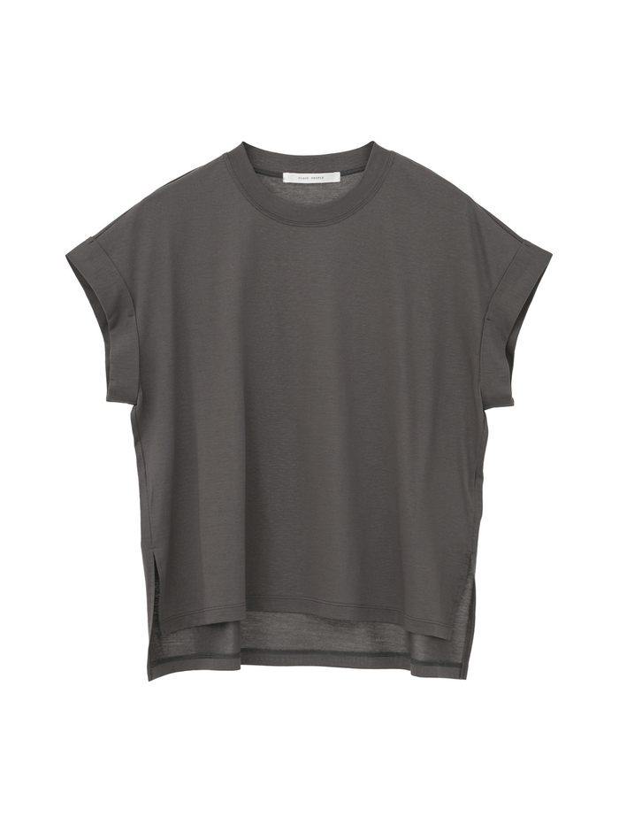 スパイラルジャージTシャツ 詳細画像 カーキグレー 1
