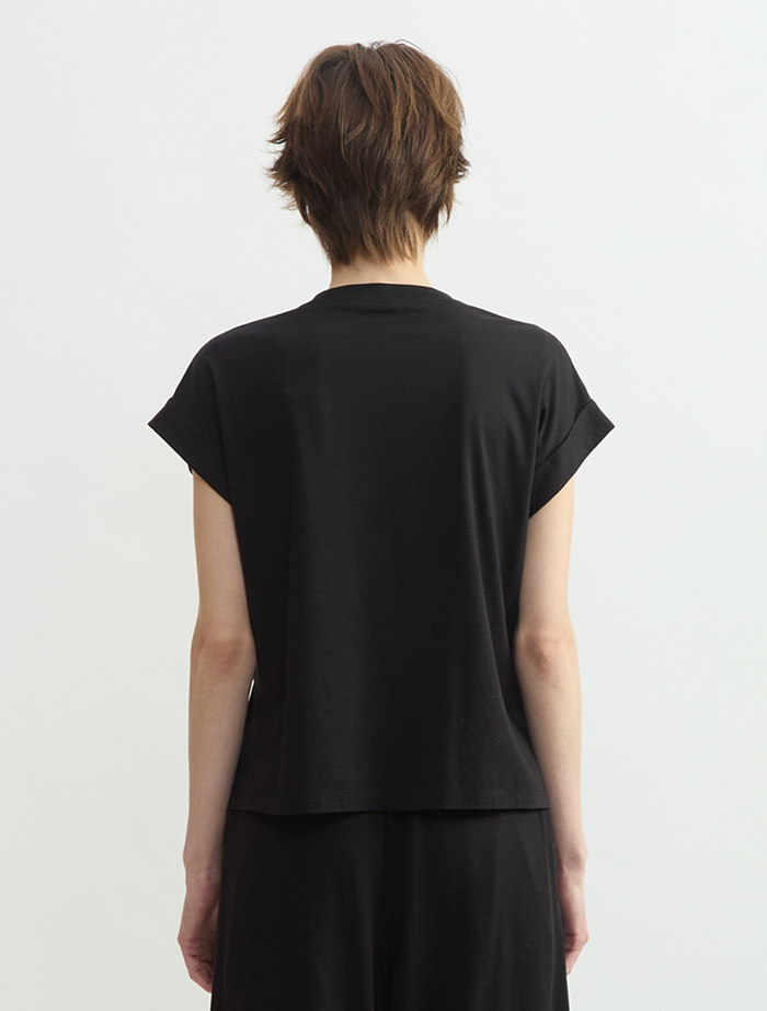 スパイラルジャージTシャツ 詳細画像 ブラック 3