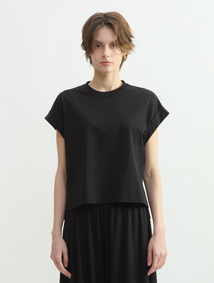 スパイラルジャージTシャツ 詳細画像 ブラック 4