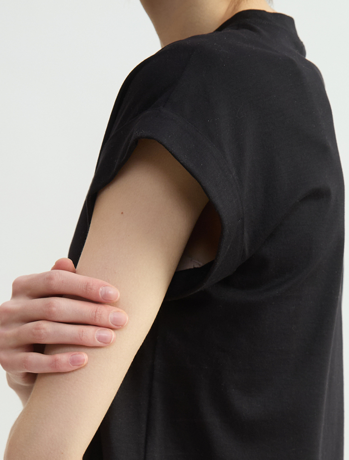 スパイラルジャージTシャツ 詳細画像 ブラック 6