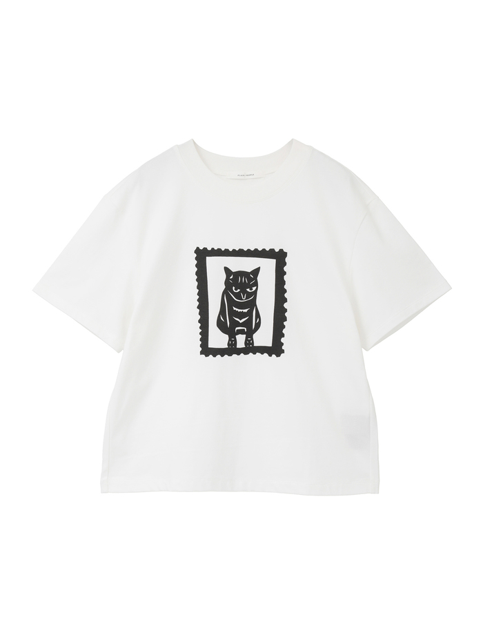 キャットプリントTシャツ 詳細画像 ホワイト 6