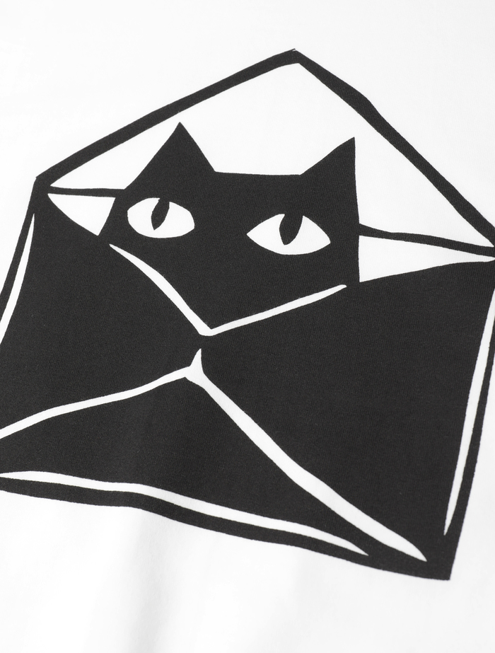 キャットプリントTシャツ 詳細画像 ホワイト 10