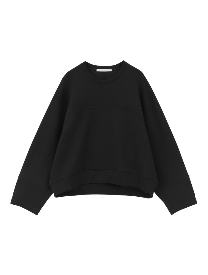 コットンナイロンダブルスウェットプルオーバー 詳細画像 ブラック 1