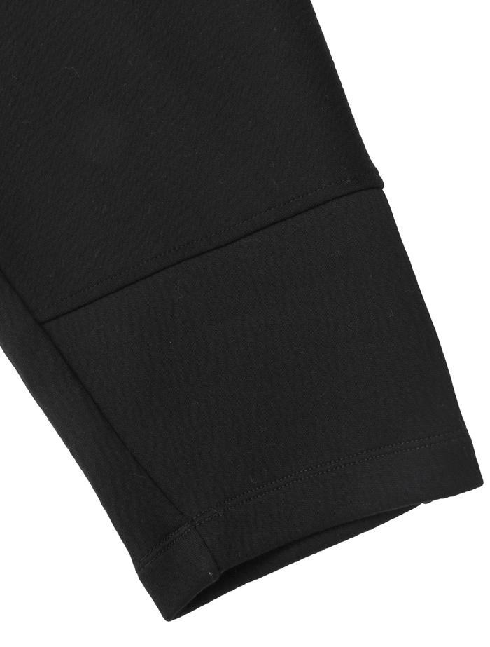 コットンナイロンダブルスウェットプルオーバー 詳細画像 ブラック 5