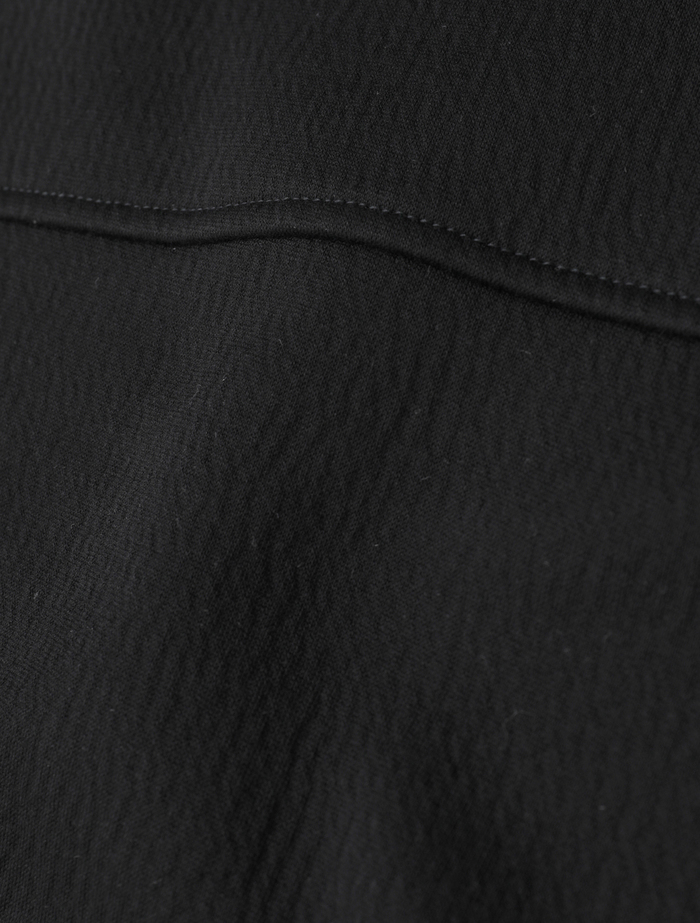 コットンナイロンダブルスウェットプルオーバー 詳細画像 ブラック 7