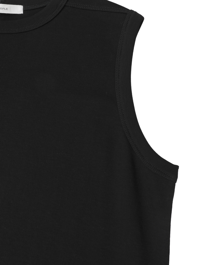 強撚スムースチュニック 詳細画像 ブラック 4