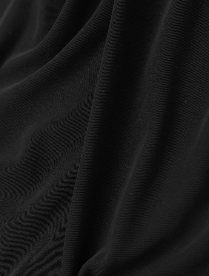 強撚スムースチュニック 詳細画像 ブラック 7