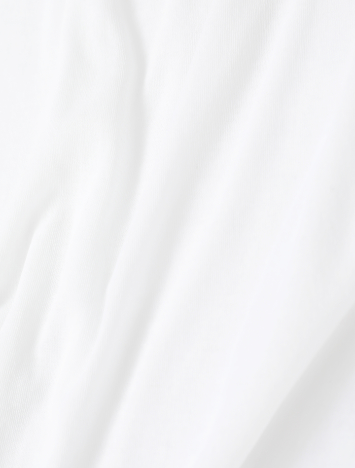 ハイツイストフライスタンクトップレイヤードTシャツ 詳細画像 ホワイト&times;ブラック 11