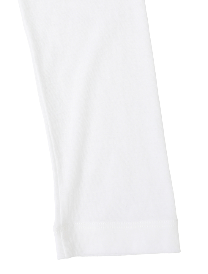 ハイツイストフライスタンクトップレイヤードTシャツ 詳細画像 ホワイト&times;ブラック 9