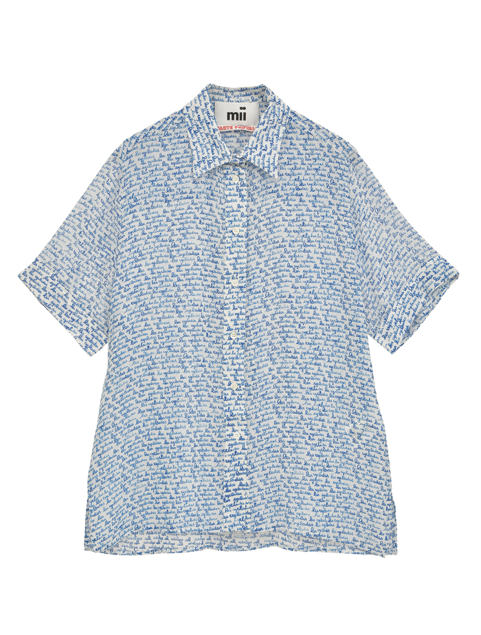 【Mii/ミー】シャツ/KARINE 詳細画像 ブルー 1