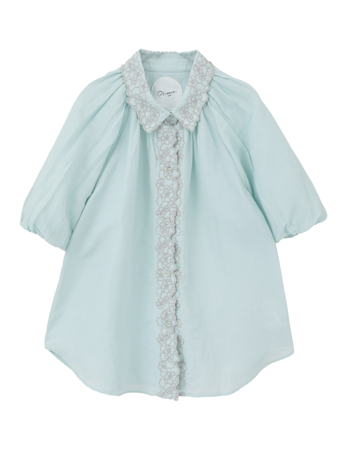 【Pheeta/フィータ】ブラウス/Stella 詳細画像 ミントグリーン 1