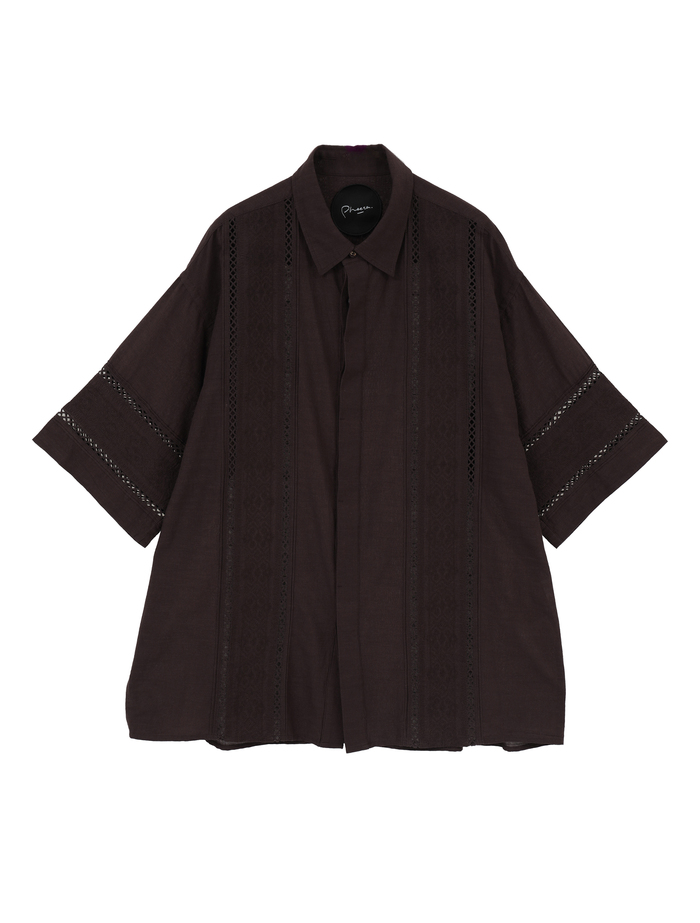 【Pheeta/フィータ】シャツ/Jean 詳細画像 ダークブラウン 1