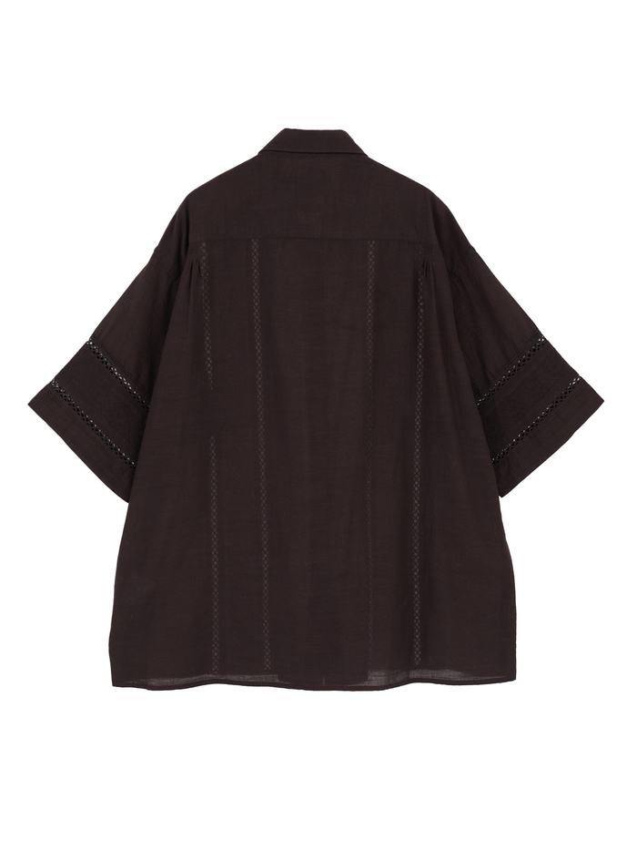 【Pheeta/フィータ】シャツ/Jean 詳細画像 ダークブラウン 2