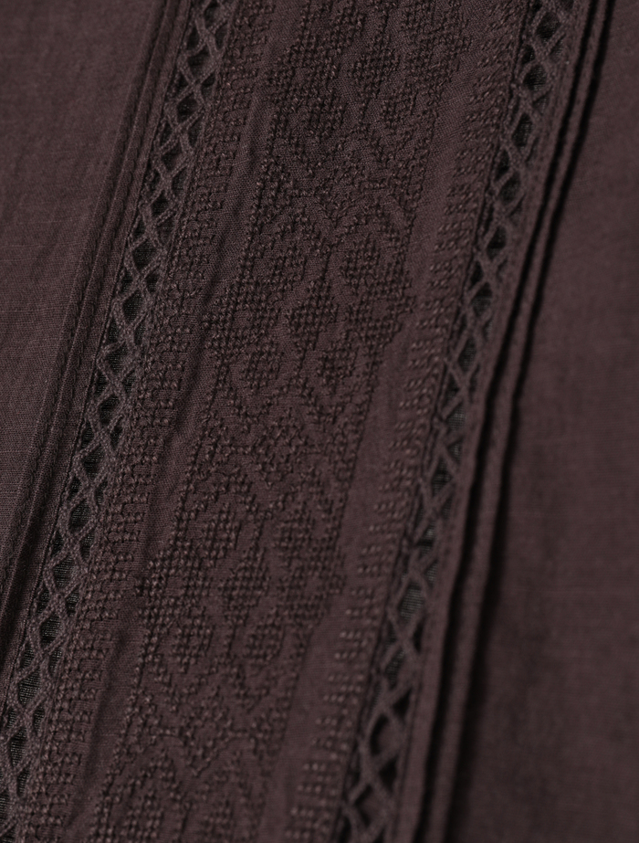 【Pheeta/フィータ】シャツ/Jean 詳細画像 ダークブラウン 8