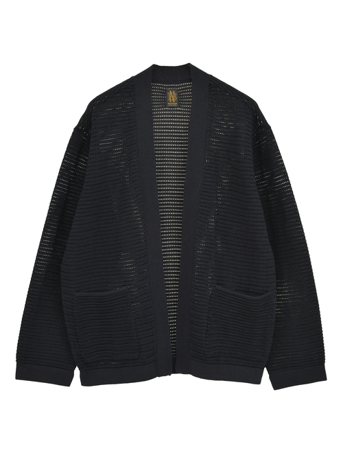 【BATONER/バトナー】サマーニット/BUTTONLESS CARDIGAN