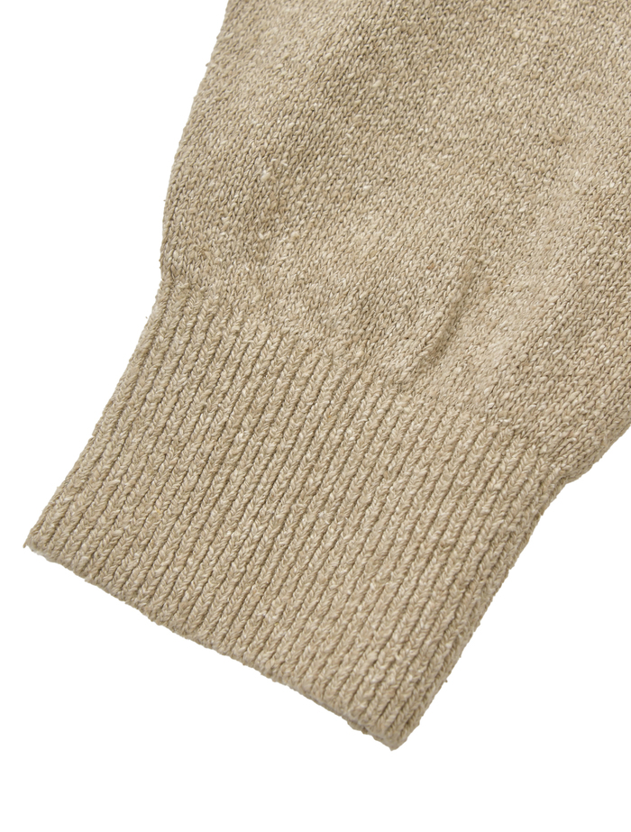 【BATONER/バトナー】サマーニット/REVIVAL SILK SKIPPER 詳細画像 ベージュ 4