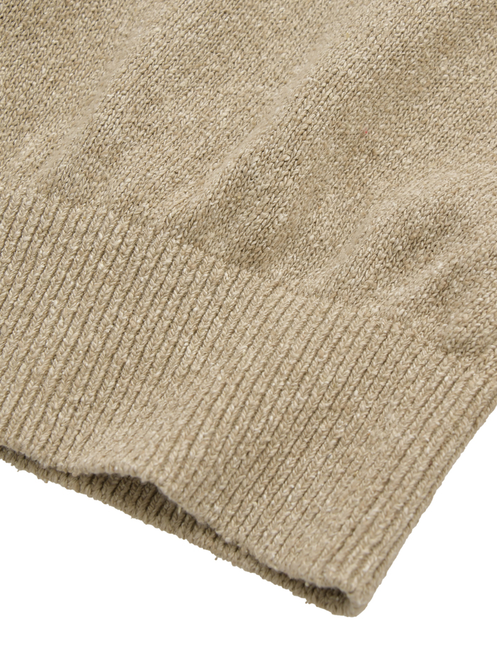 【BATONER/バトナー】サマーニット/REVIVAL SILK SKIPPER 詳細画像 ベージュ 5