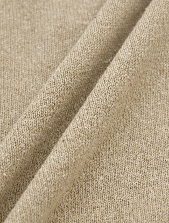 【BATONER/バトナー】サマーニット/REVIVAL SILK SKIPPER 詳細画像 ベージュ 6