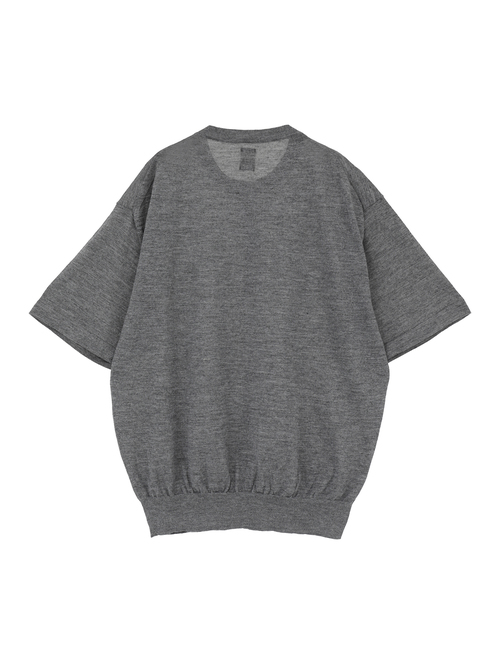 【BATONER/バトナー】チョマヘンリーネック/SHORT SLEEVE