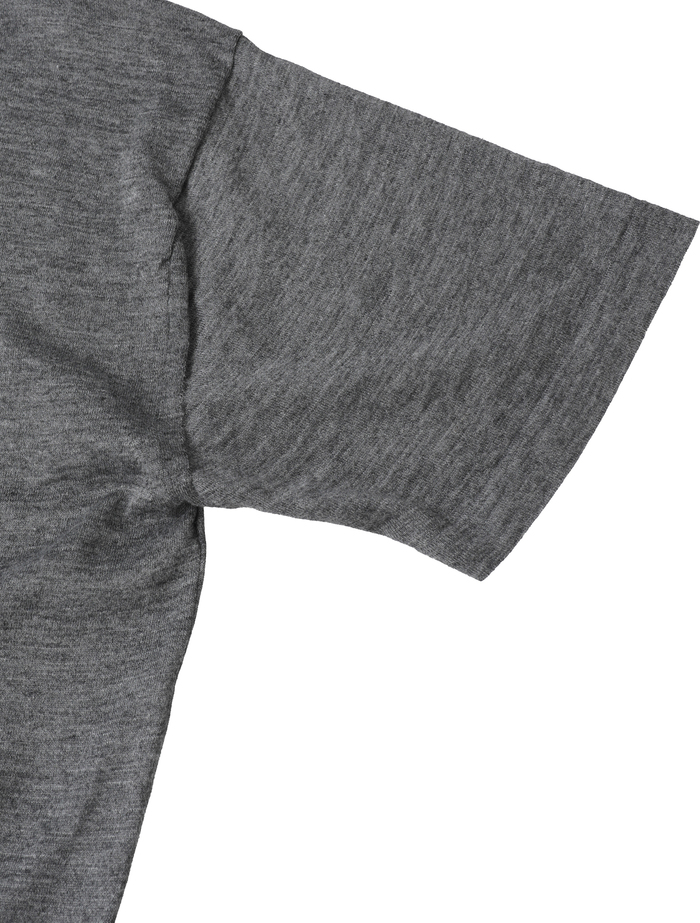 【BATONER/バトナー】チョマヘンリーネック/SHORT SLEEVE 詳細画像 グレー 4