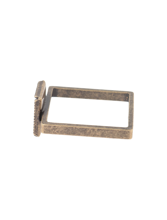 【IMUKA TIMUKAT 】Square Ring(15号)  詳細画像 ホワイト 2