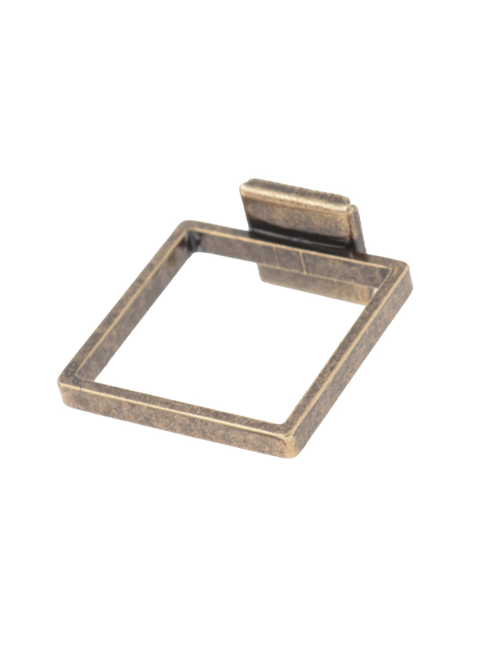 【IMUKA TIMUKAT 】Square Ring(15号)  詳細画像 ホワイト 3