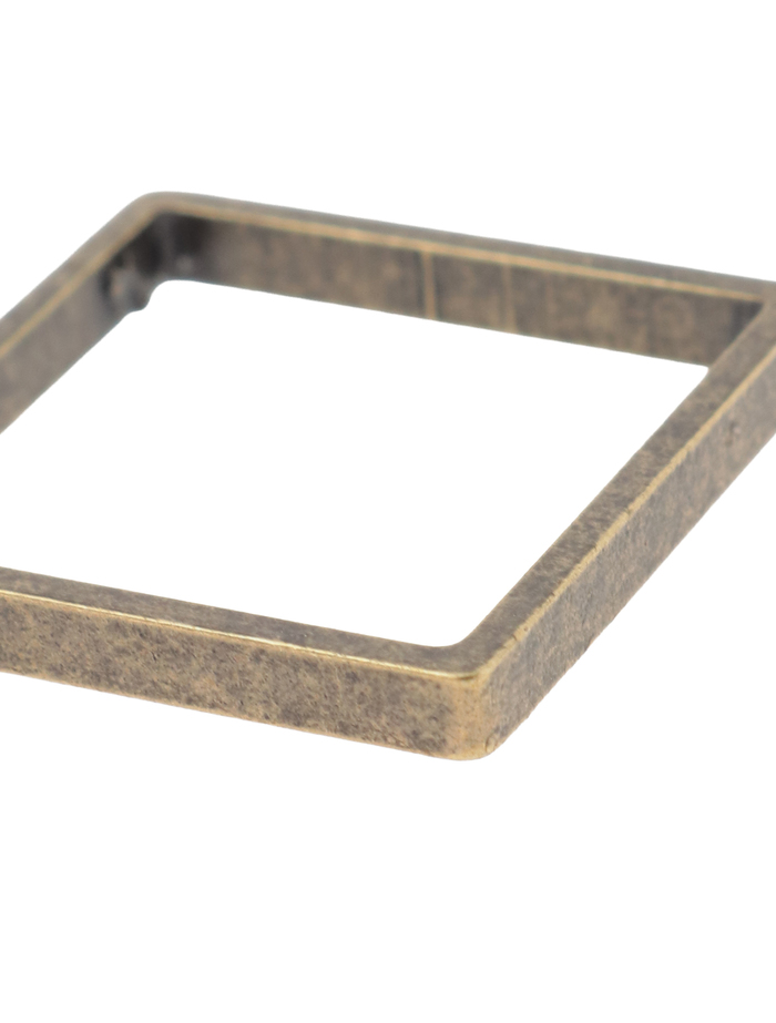 【IMUKA TIMUKAT 】Square Ring (15号)  詳細画像 ブロンズ 5