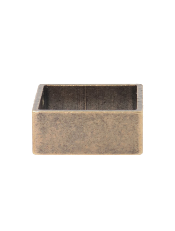 【IMUKA TIMUKAT 】Square Ring (15号)  詳細画像 ブロンズ 2