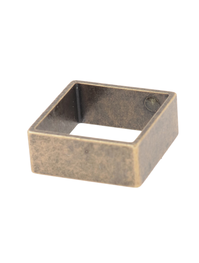 【IMUKA TIMUKAT 】Square Ring (15号)  詳細画像 ブロンズ 3