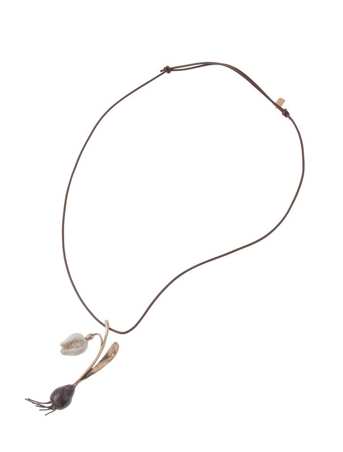 【RENARD BIJOUX/ルナール ビジュー】ネックレス/BULBOUS SNOW PEARLING 詳細画像 ホワイト 1