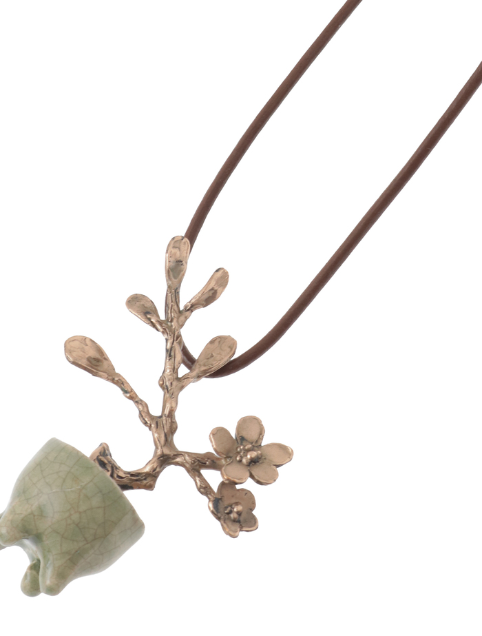 【RENARD BIJOUX/ルナール ビジュー】ネックレス/BONSAI 詳細画像 グリーン 2