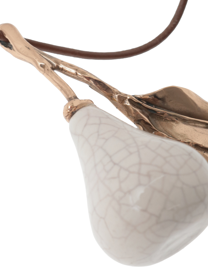 【RENARD BIJOUX/ルナール ビジュー】ネックレス/SMALL PEAR 詳細画像 ホワイト 4