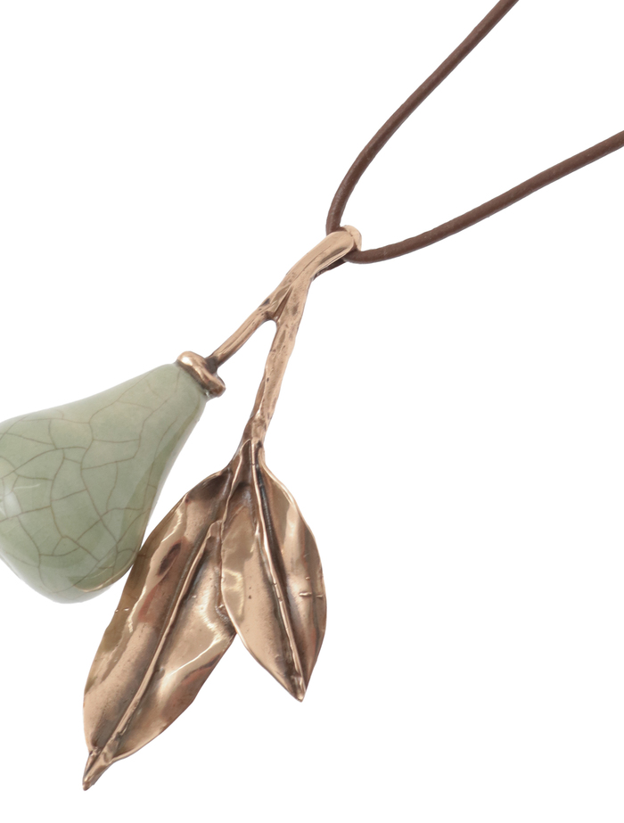 【RENARD BIJOUX/ルナール ビジュー】ネックレス/SMALL PEAR 詳細画像 グリーン 2