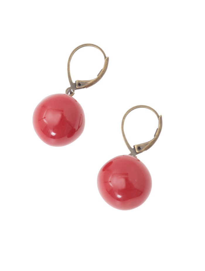 【TOLEMAIDE/トレマイデ】イヤリング/Batilde 詳細画像 レッド 1