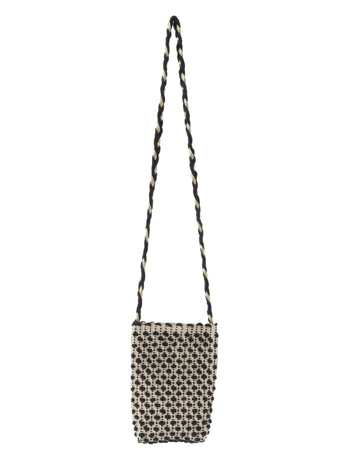 【ANTONELLO TEDDE/アントネッロ・テッデ】BALA I PHONE BAG TUTTO PIB 詳細画像 ブラック&times;ゴールド 1