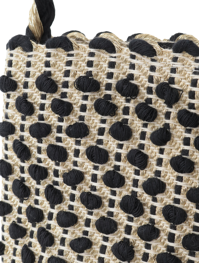 【ANTONELLO TEDDE/アントネッロ・テッデ】BALA I PHONE BAG TUTTO PIB 詳細画像 ブラック&times;ゴールド 5